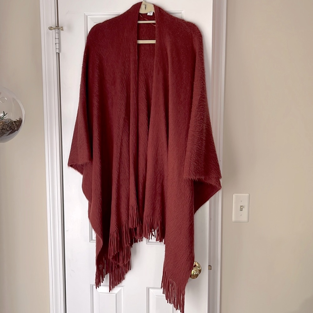 LC Lauren Conrad Burnt Orange Cape
